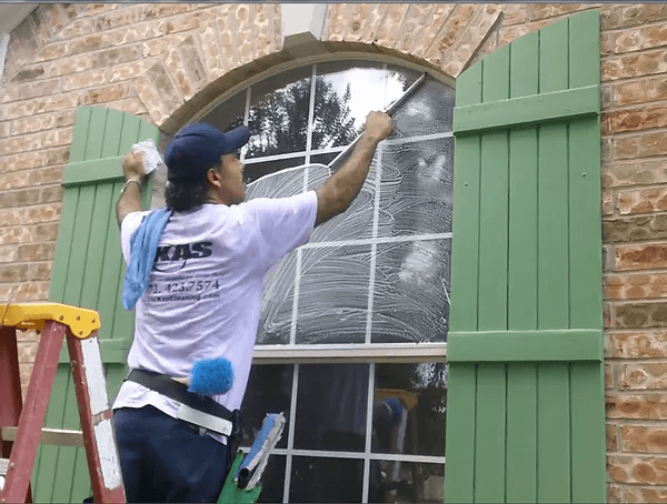 Professional window cleaning